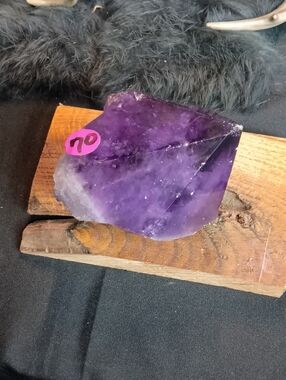 Large Purple Amethyst Crystal Point Chunk